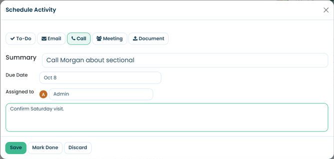 customer-record-schedule-activity